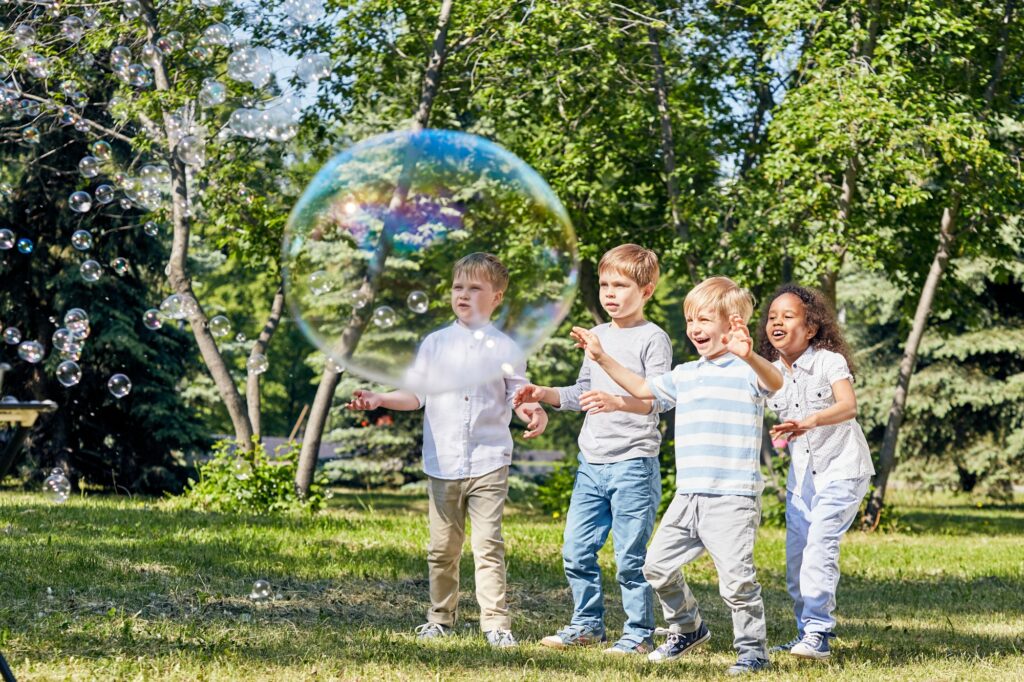 Having Fun with Soap Bubbles